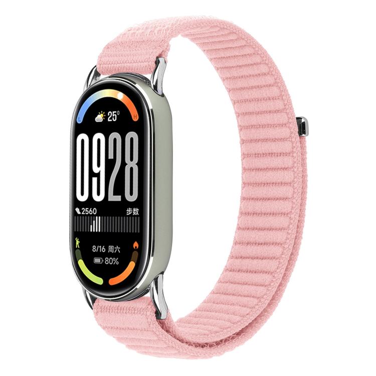 xDfind Woven Nylon Hook And Loop Fastener Watch Band