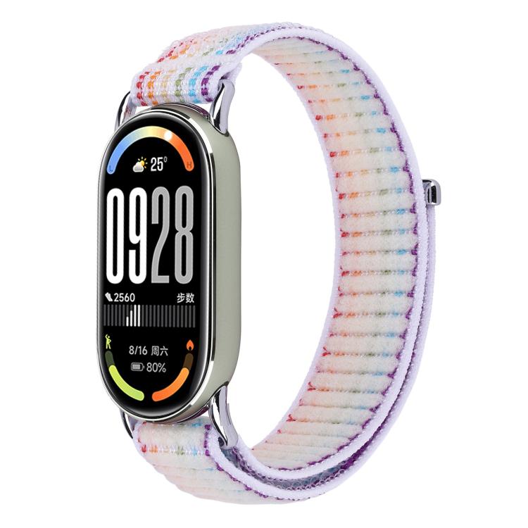 xDfind Woven Nylon Hook And Loop Fastener Watch Band
