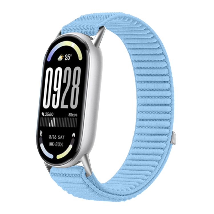 xDfind Woven Nylon Hook And Loop Fastener Watch Band, For Xiaomi Smart Band 10 / 9 / 8