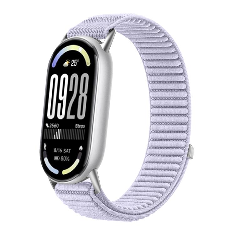 xDfind Woven Nylon Hook And Loop Fastener Watch Band, For Xiaomi Smart Band 10 / 9 / 8