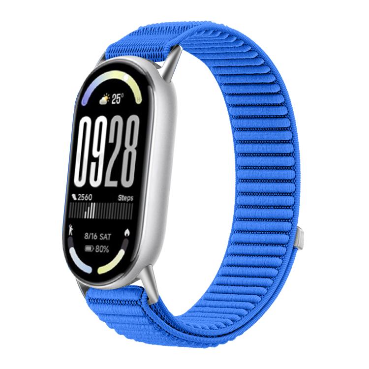xDfind Woven Nylon Hook And Loop Fastener Watch Band, For Xiaomi Smart Band 10 / 9 / 8