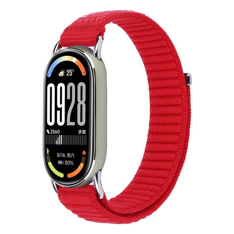 xDfind Woven Nylon Hook And Loop Fastener Watch Band