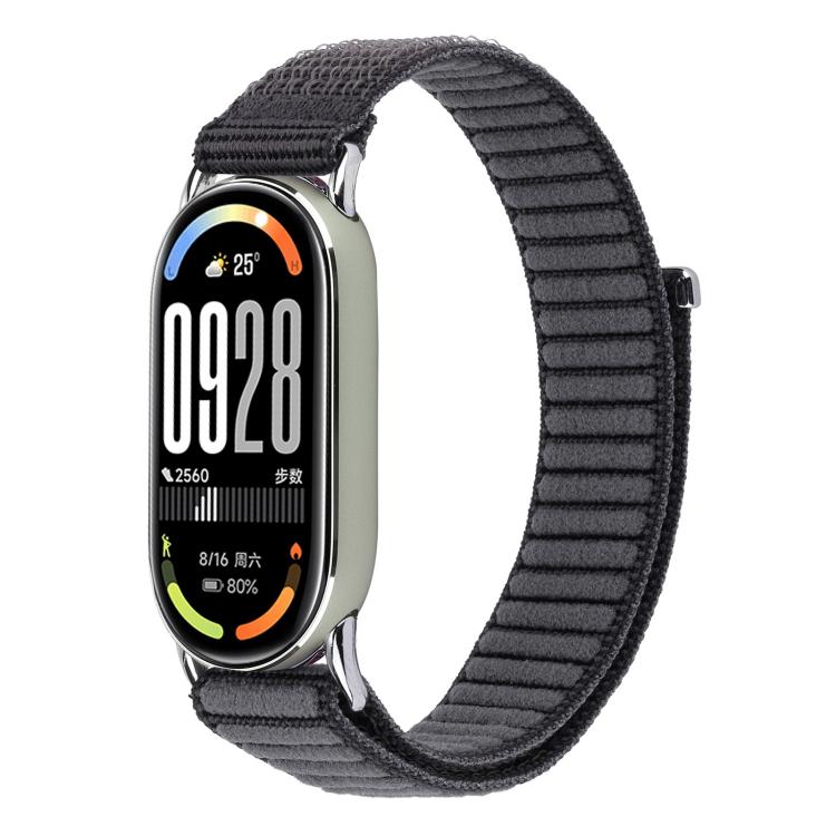 xDfind Woven Nylon Hook And Loop Fastener Watch Band