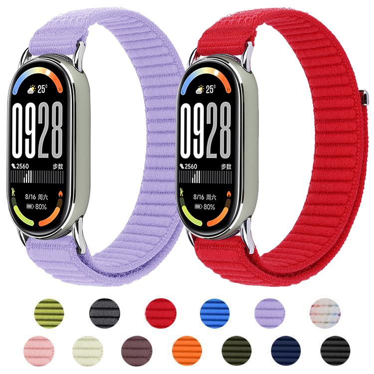 xDfind Woven Nylon Hook And Loop Fastener Watch Band