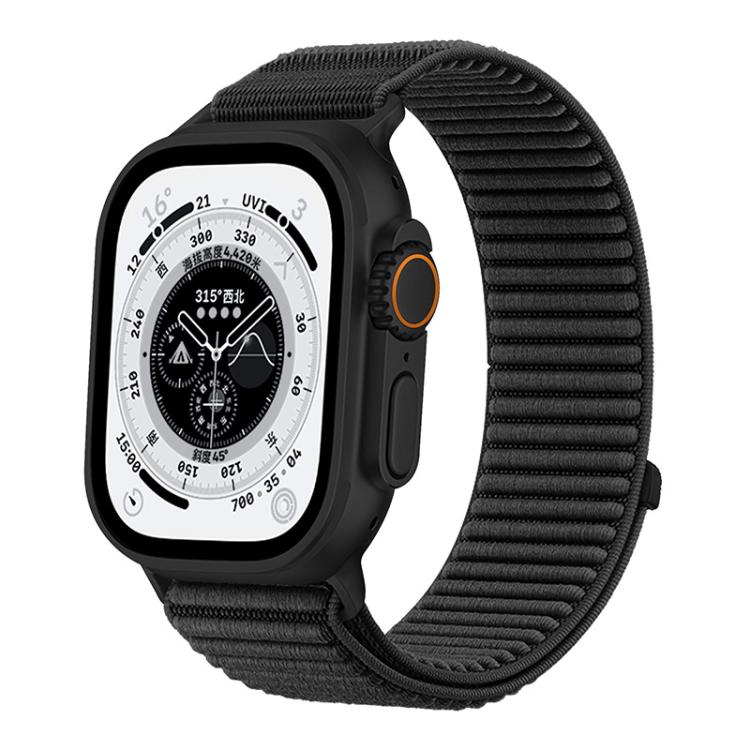 xDfind Woven Nylon Hook And Loop Fastener Watch Band, For Apple Watch 42 / 44 / 45 / 46 / 49mm