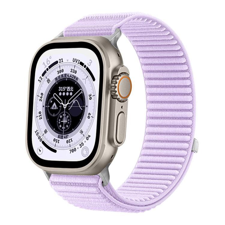 xDfind Woven Nylon Hook And Loop Fastener Watch Band, For Apple Watch 42 / 44 / 45 / 46 / 49mm