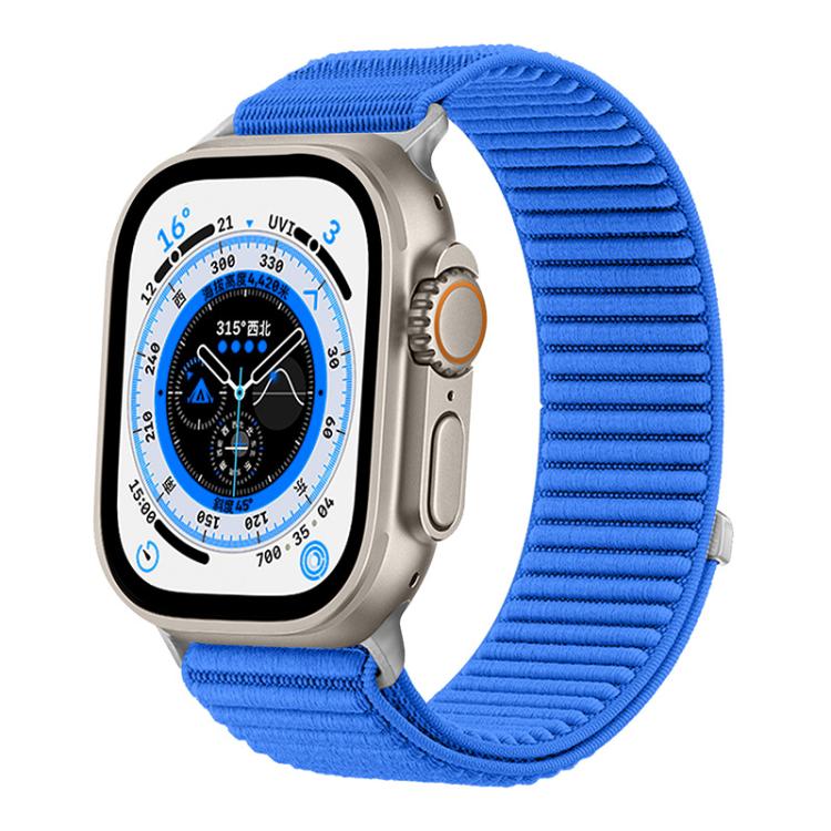 xDfind Woven Nylon Hook And Loop Fastener Watch Band, For Apple Watch 42 / 44 / 45 / 46 / 49mm