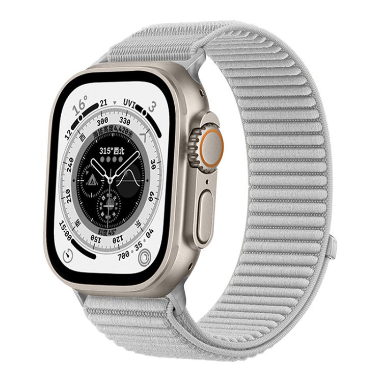 xDfind Woven Nylon Hook And Loop Fastener Watch Band, For Apple Watch 42 / 44 / 45 / 46 / 49mm