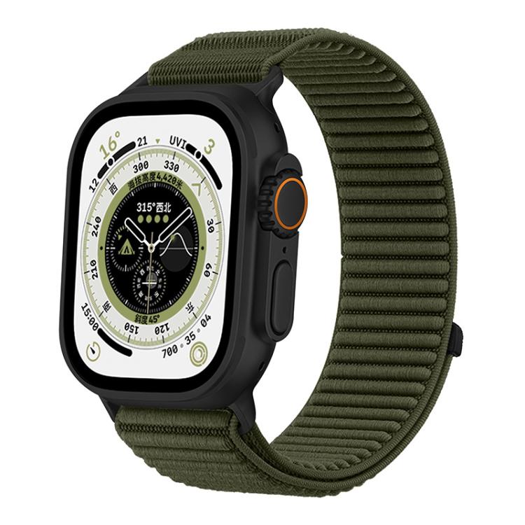 xDfind Woven Nylon Hook And Loop Fastener Watch Band, For Apple Watch 38 / 40 / 41 / S10 42mm