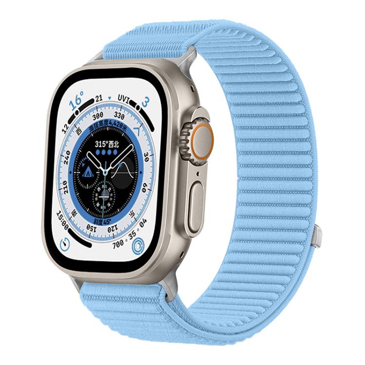 xDfind Woven Nylon Hook And Loop Fastener Watch Band, For Apple Watch 38 / 40 / 41 / S10 42mm