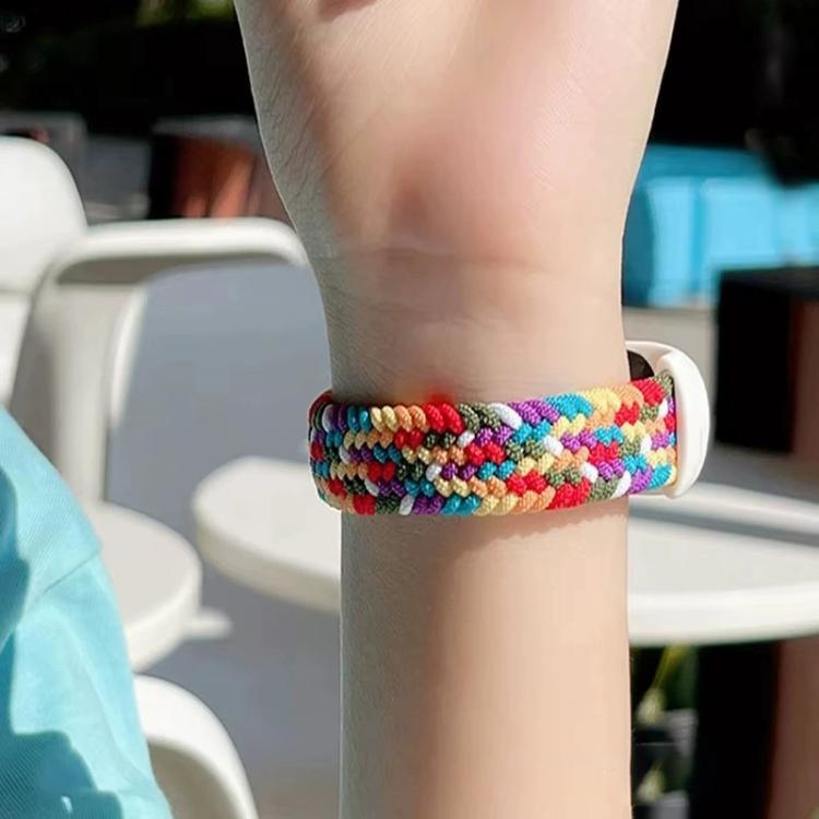 xDfind Adjustable Elastic Nylon Braided Watch Band