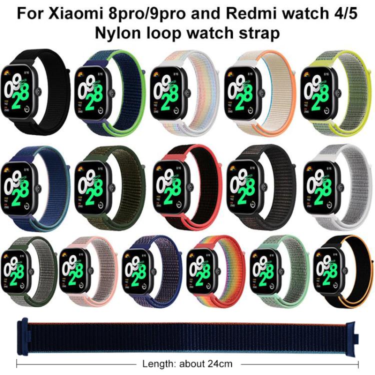 xDfind Nylon Hook and Loop Fastener Watch Band