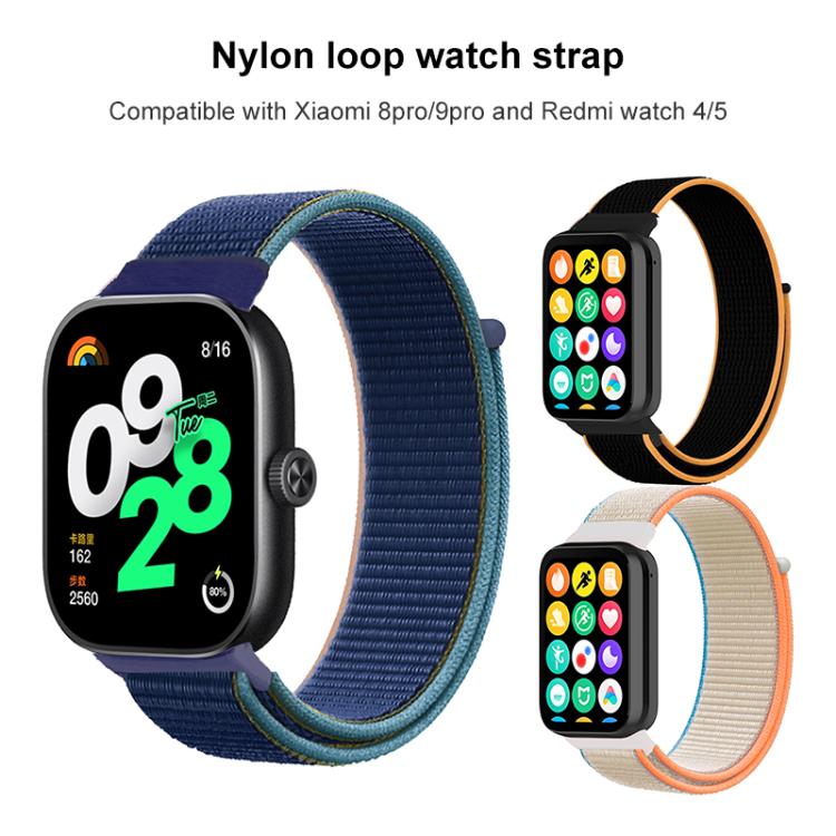 xDfind Nylon Hook and Loop Fastener Watch Band