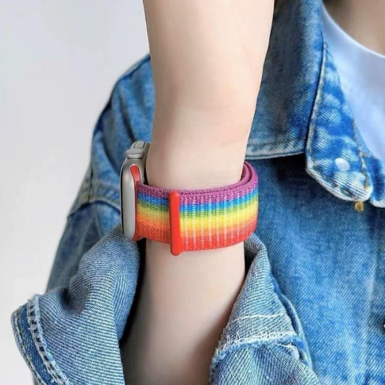 xDfind Nylon Hook and Loop Fastener Watch Band
