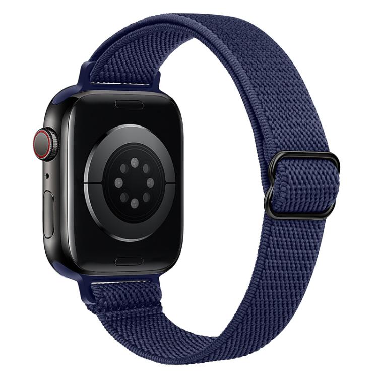 xDfind Ladder Buckle Small Waist Elastic Nylon Watch Band, For Apple Watch 42 / 44 / 45 / 46 / 49mm
