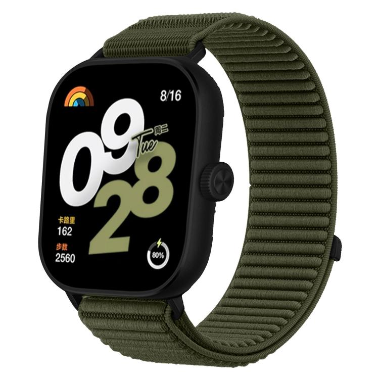 xDfind Woven Nylon Hook And Loop Fastener Watch Band, For Xiaomi Smart Band 9 Pro/8 Pro/Redmi Watch 5/4