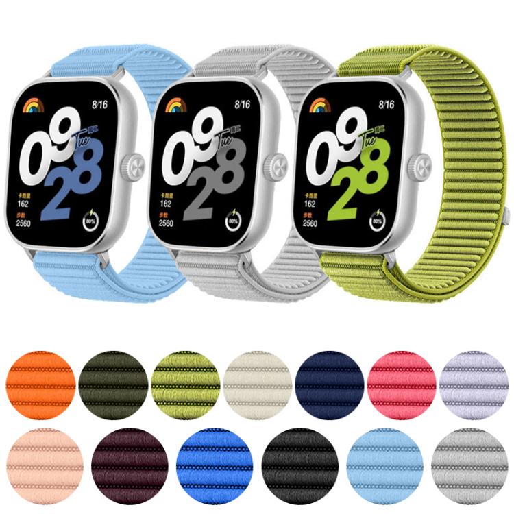 xDfind Woven Nylon Hook And Loop Fastener Watch Band, For Xiaomi Smart Band 9 Pro/8 Pro/Redmi Watch 5/4