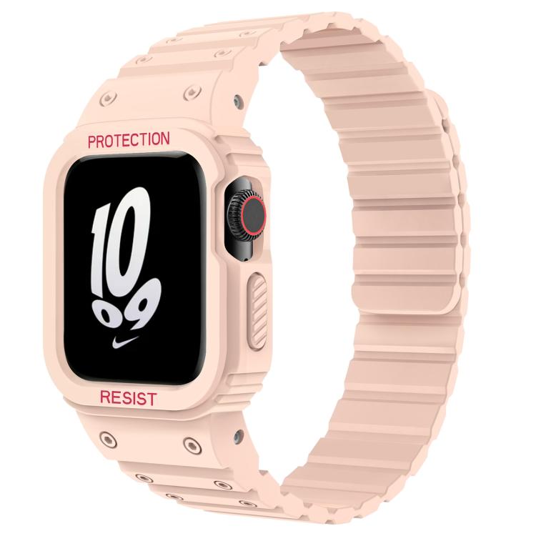 xDfind Magnetic Silicone Watch Band with Integrated Watch Cover, For Apple Watch Series 10 / 11 46mm