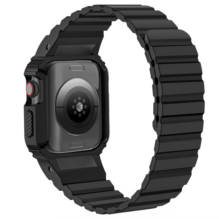 xDfind Magnetic Silicone Watch Band with Integrated Watch Cover, For Apple Watch 38 / 41mm