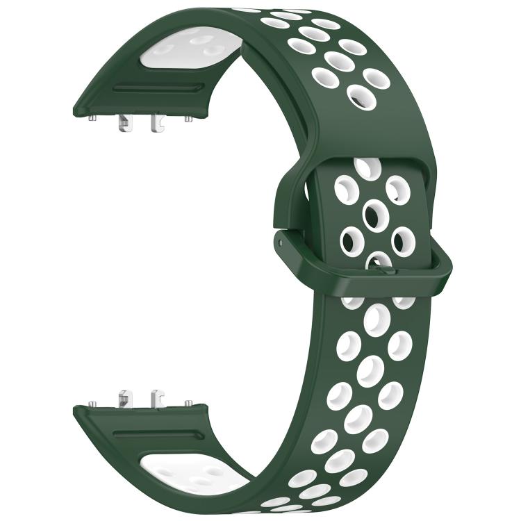 xDfind Two Color Silicone Breathable Watch Band