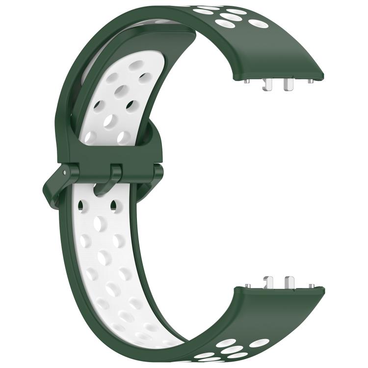 xDfind Two Color Silicone Breathable Watch Band
