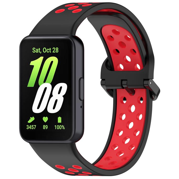 xDfind Two Color Silicone Breathable Watch Band