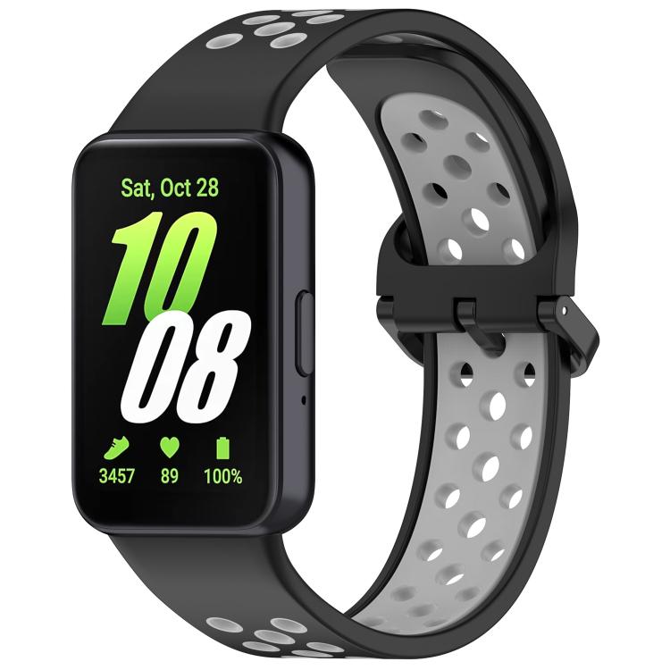 xDfind Two Color Silicone Breathable Watch Band
