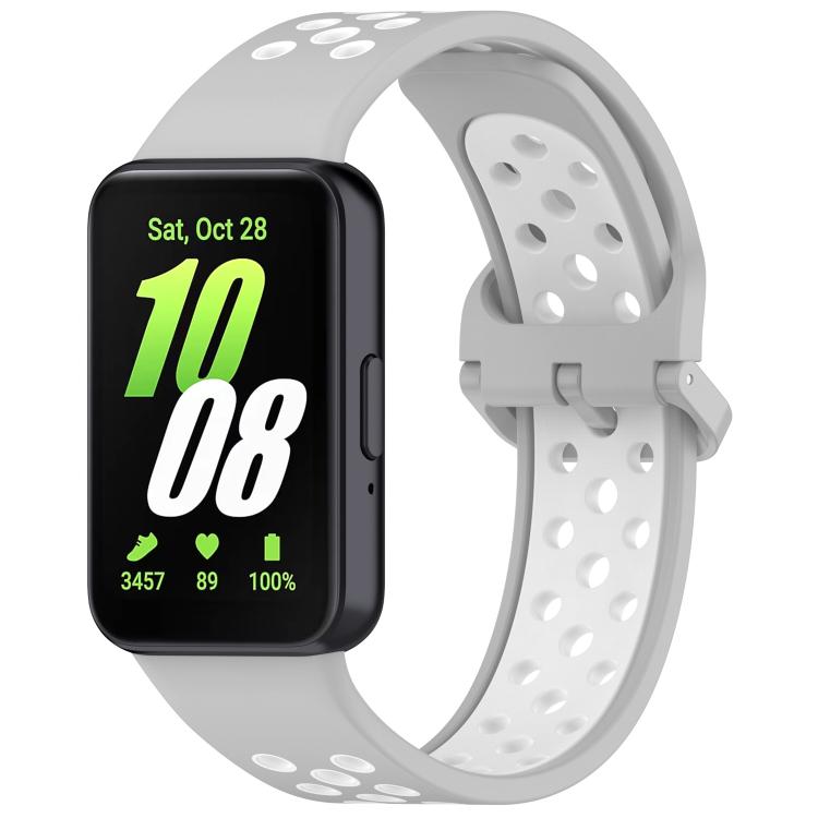xDfind Two Color Silicone Breathable Watch Band