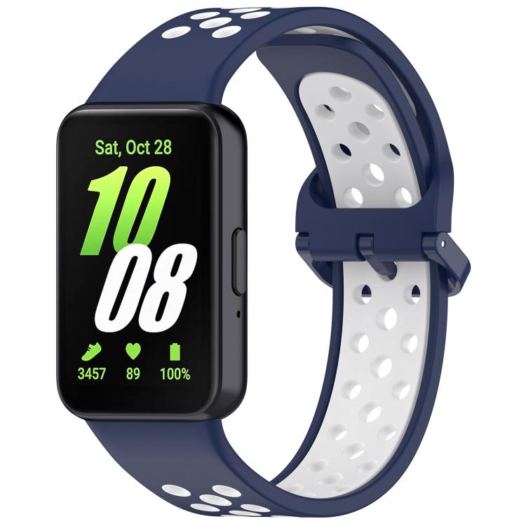 xDfind Two Color Silicone Breathable Watch Band