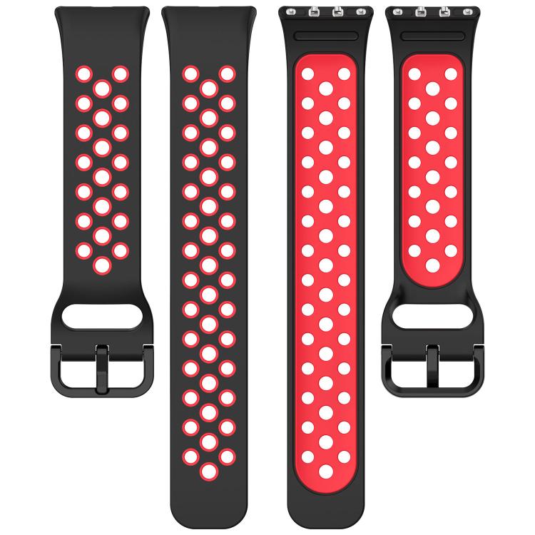 xDfind Two Color Silicone Breathable Watch Band