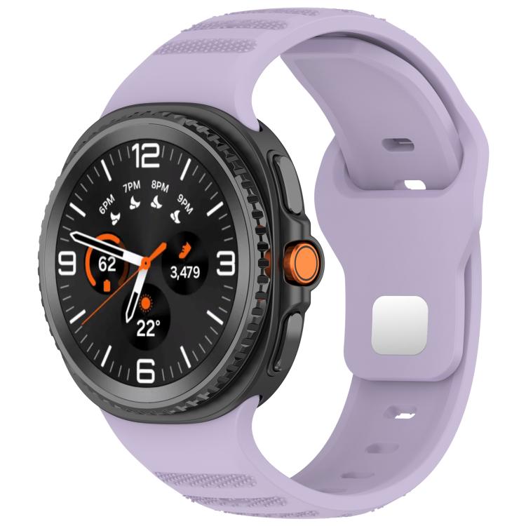 xDfind Round Dots Silver Stud Buckle Silicone Watch Band