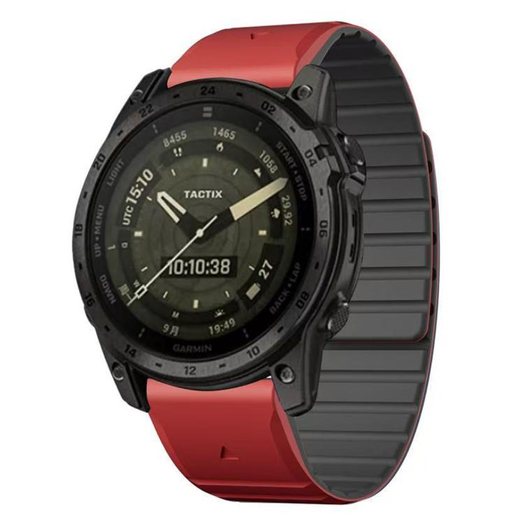 xDfind Two Color Silicone Magnetic Watch Band