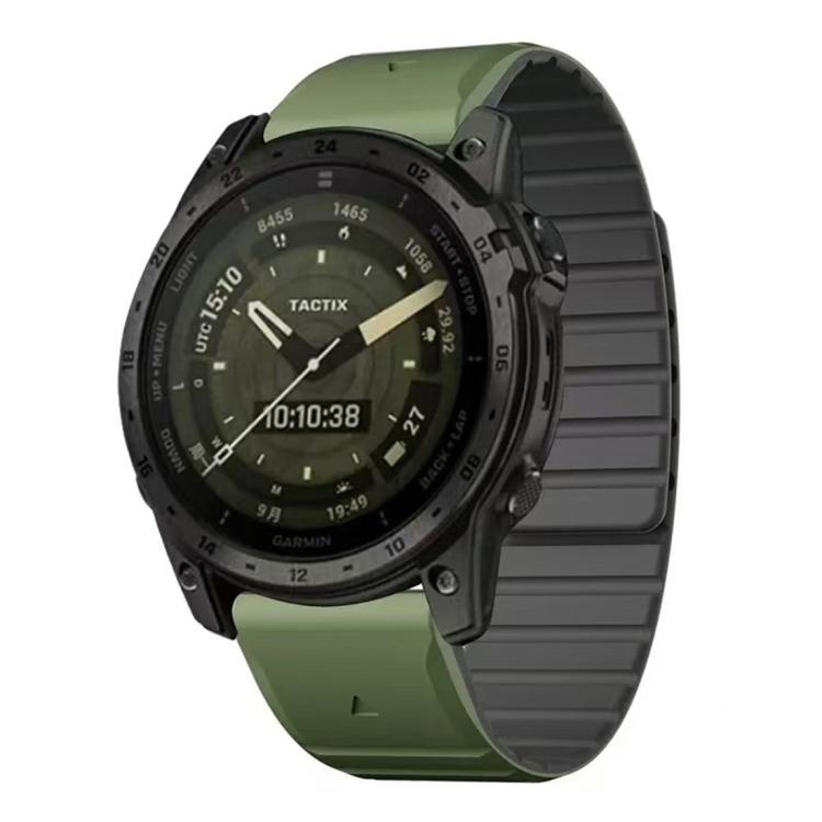 xDfind Two Color Silicone Magnetic Watch Band