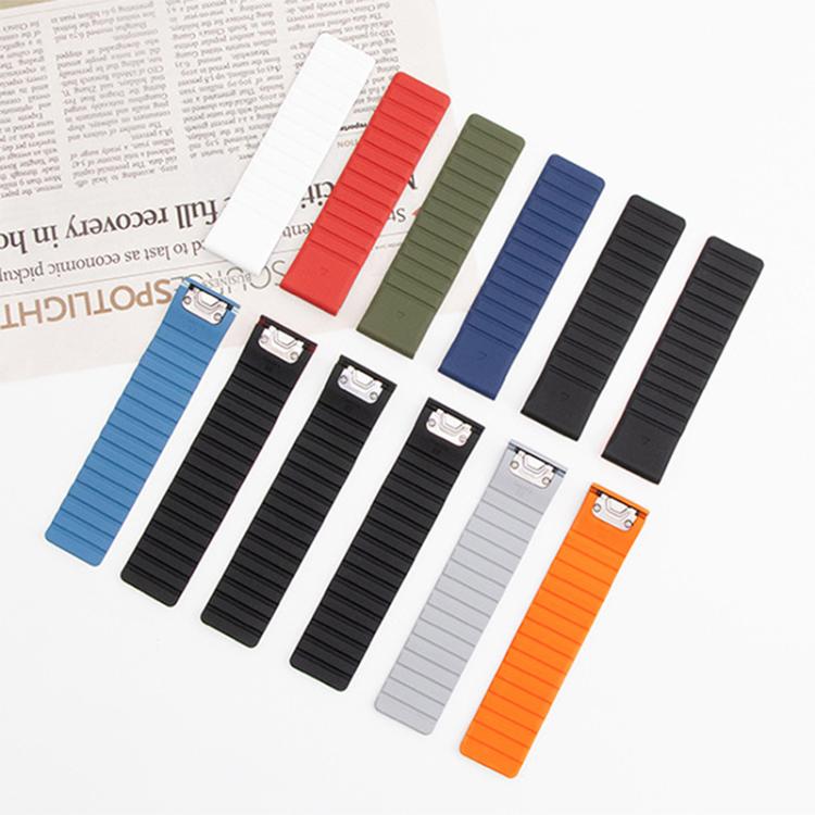 xDfind Two Color Silicone Magnetic Watch Band, For Garmin 22mm
