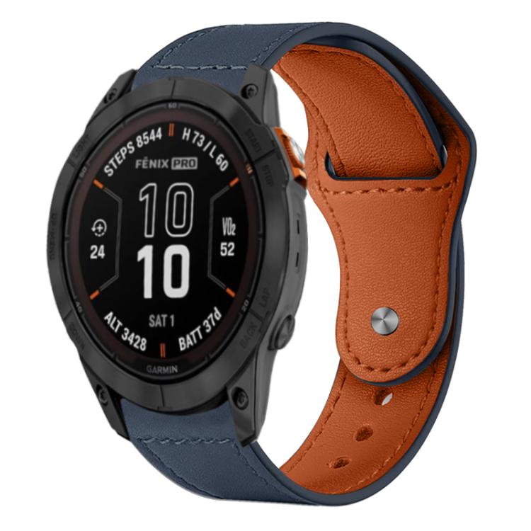 xDfind Rivet Buckle Genuine Leather Watch Band