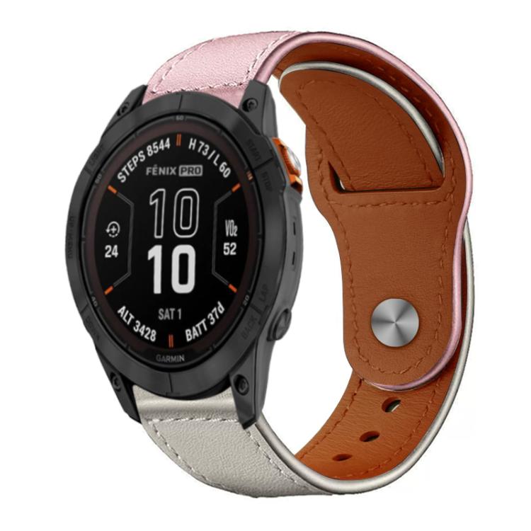 xDfind Rivet Buckle Genuine Leather Watch Band