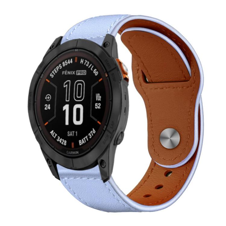 xDfind Rivet Buckle Genuine Leather Watch Band