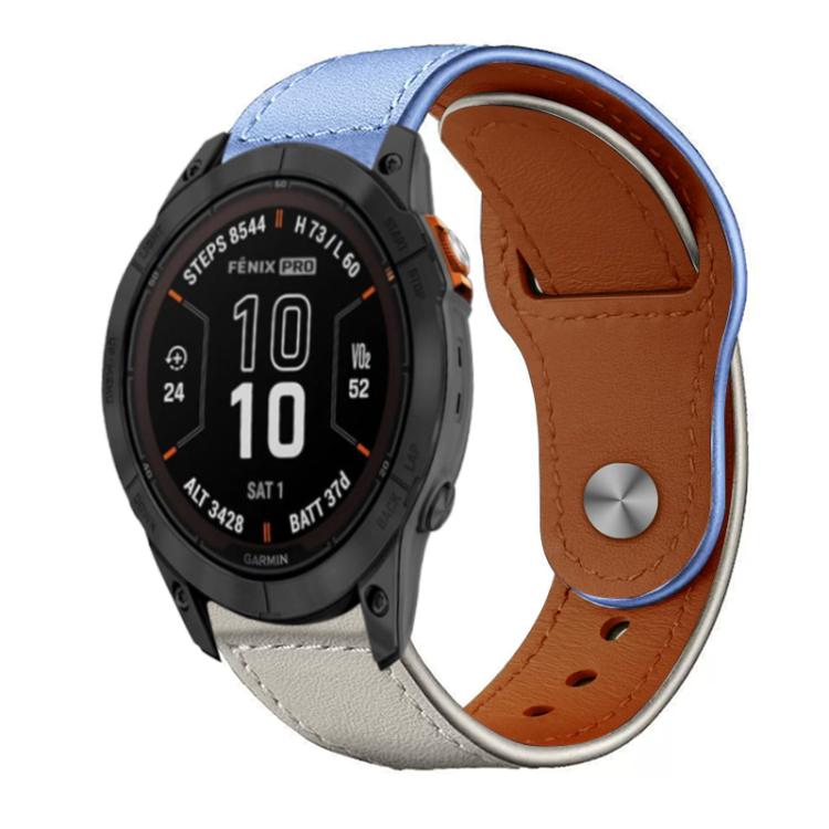 xDfind Rivet Buckle Genuine Leather Watch Band
