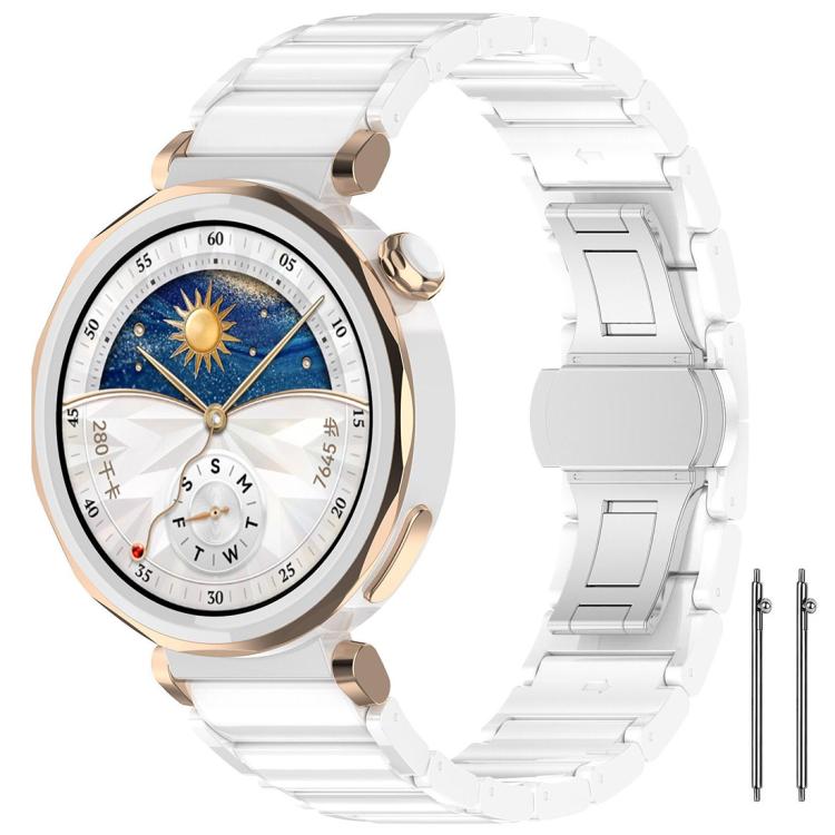 xDfind Ceramic Stainless Steel Watch Band, For Huawei Watch GT 6 41mm / GT 5 Pro 42mm