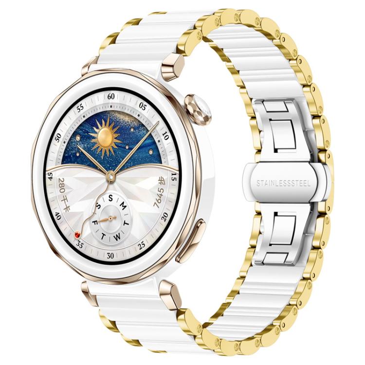 xDfind Ceramic Stainless Steel Watch Band