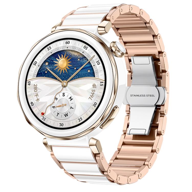 xDfind Ceramic Stainless Steel Watch Band