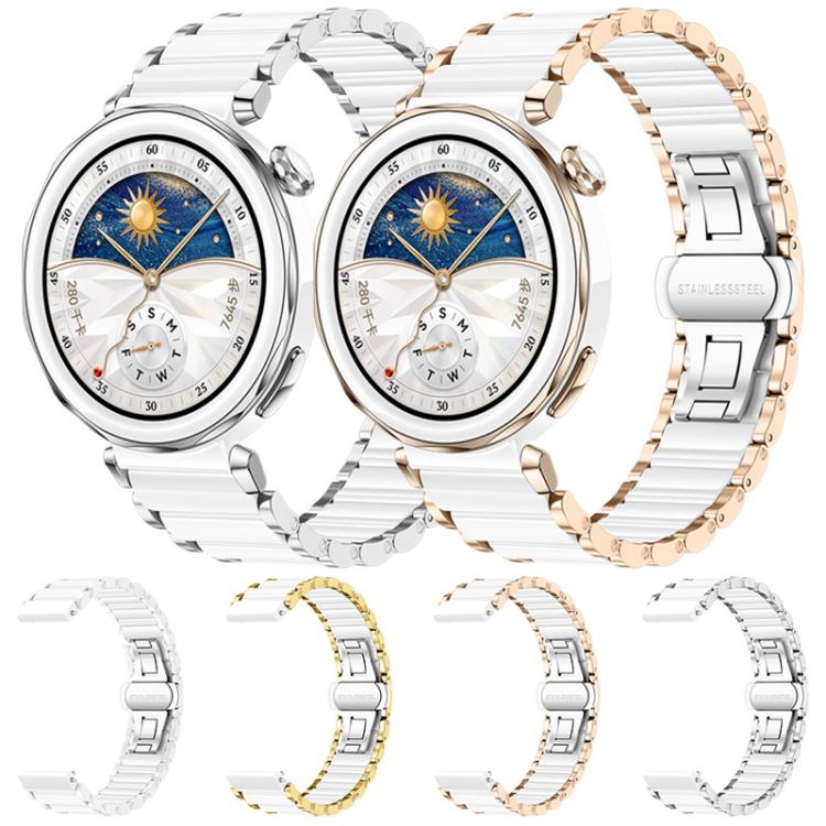 xDfind Ceramic Stainless Steel Watch Band