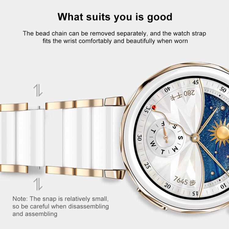 xDfind Ceramic Stainless Steel Watch Band