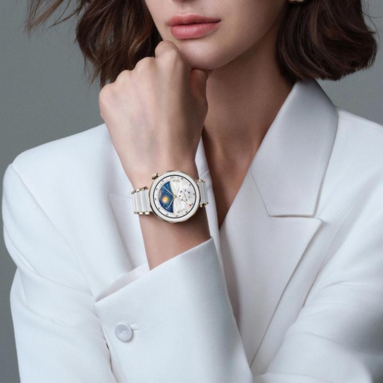 xDfind Ceramic Stainless Steel Watch Band, For Huawei Watch GT 6 41mm / GT 5 Pro 42mm