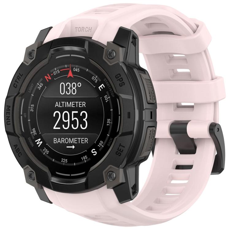 xDfind Quick-release Silicone Watch Band, For Garmin Instinct 3 AMOLED 50mm / Solar 50mm