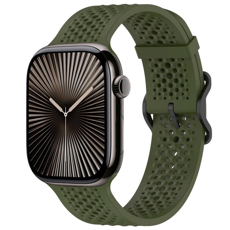 xDfind Breathable Silicone Watch Band, For Apple Watch 38 / 40 / 41 / S10 42mm