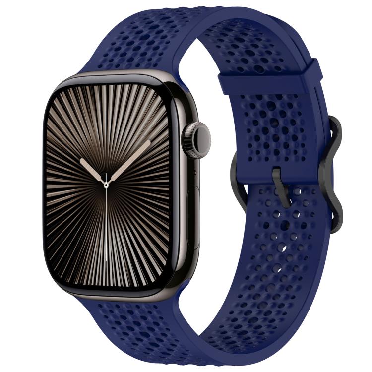 xDfind Breathable Silicone Watch Band, For Apple Watch 38 / 40 / 41 / S10 42mm