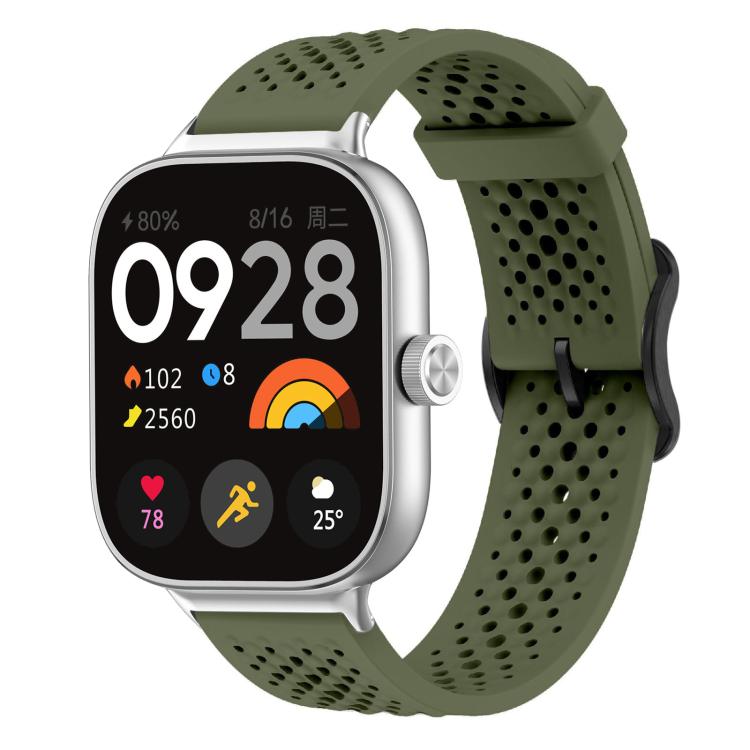 xDfind Breathable Silicone Watch Band, For Xiaomi Band 9 Pro/8 Pro/Redmi Watch 5/4