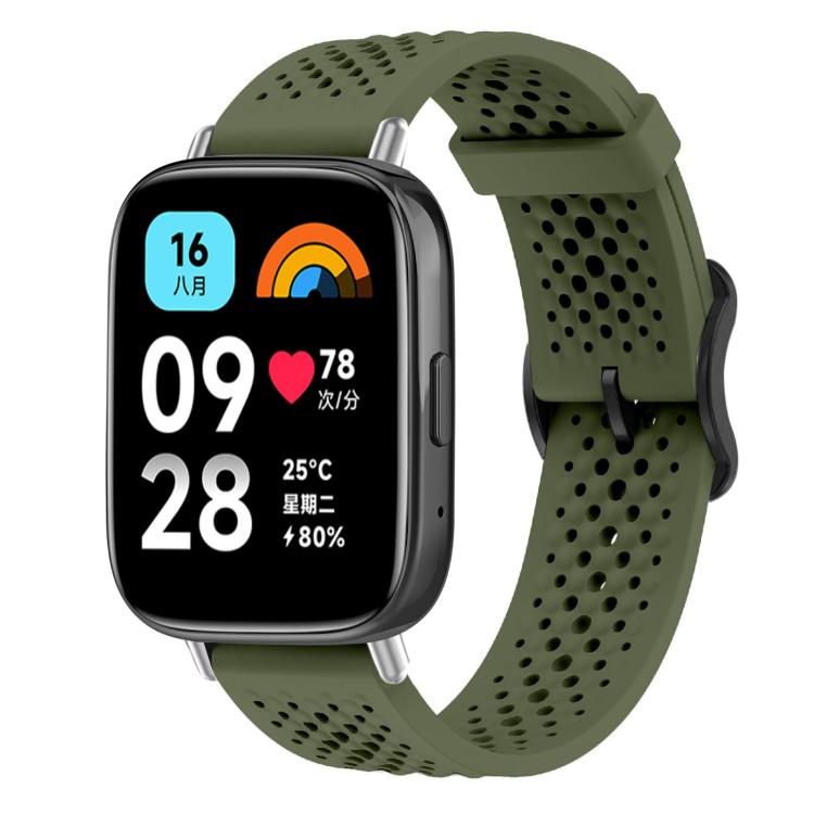 xDfind Breathable Silicone Watch Band, For Redmi Watch 3 Active / Watch 3 Lite