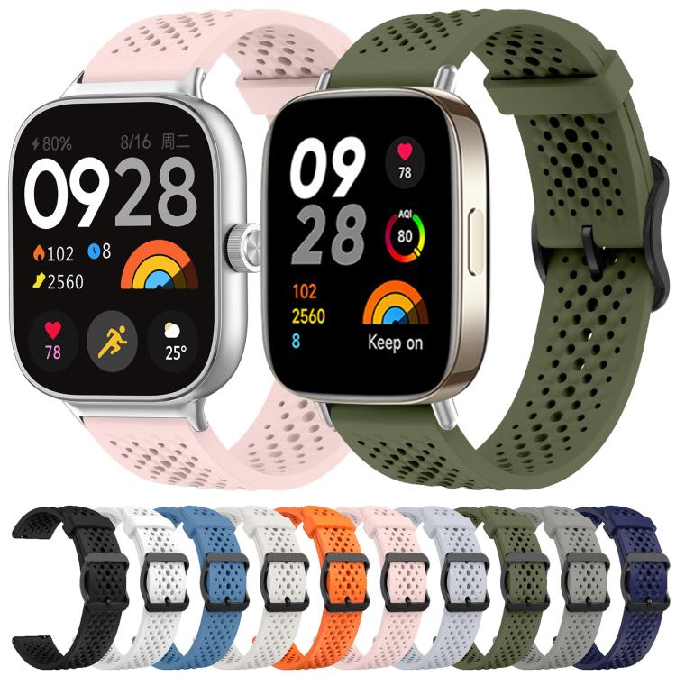 xDfind Breathable Silicone Watch Band, For Redmi Watch 3 Active / Watch 3 Lite